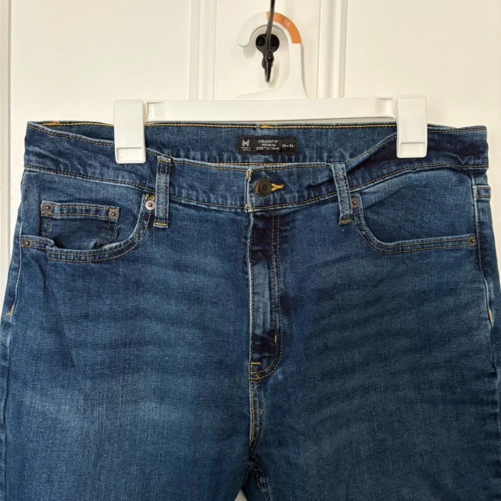 Men's Blue Jeans - Picture 2 of 5